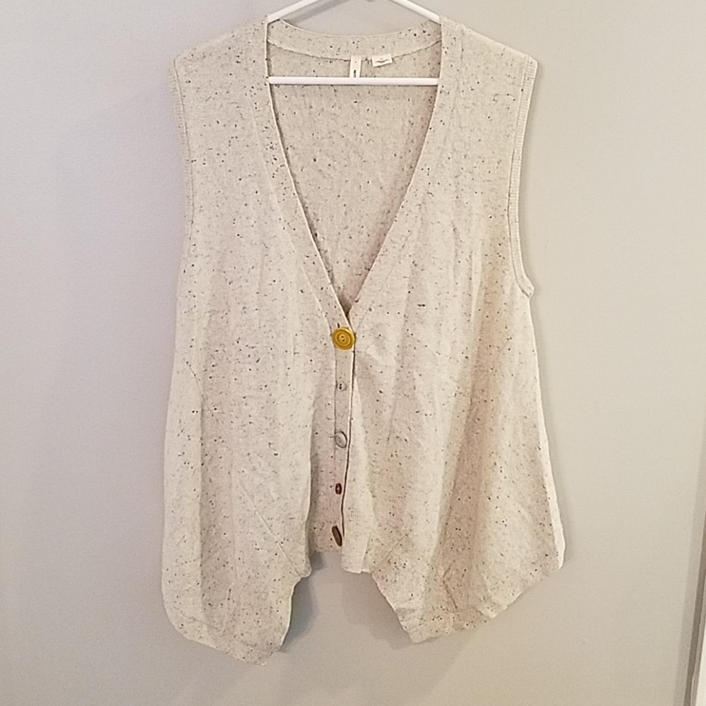 Moth Vest Cardigan